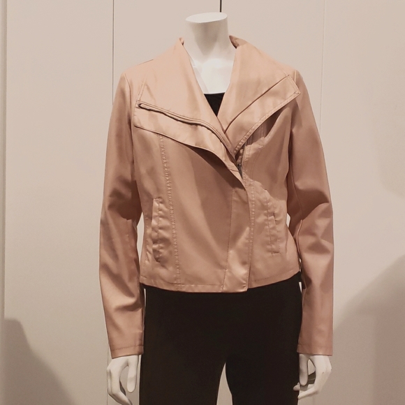 Faux leather jacket - Picture 1 of 4